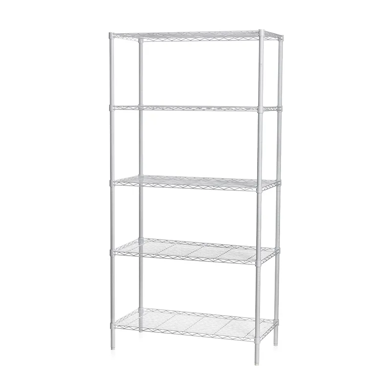 STACK RACK CITI-86T5E WHITE METAL WIRE 3 TIER