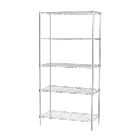 STACK RACK CITI-86T5E WHITE METAL WIRE 3 TIER