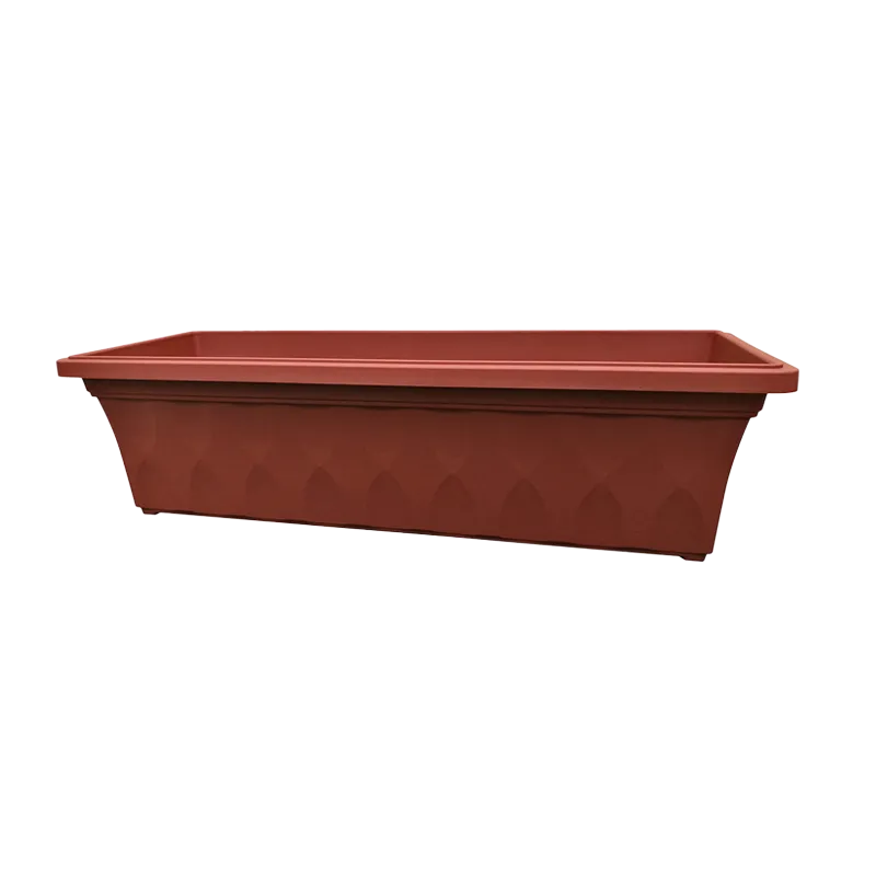 BABA POT PBK0524 BI-528 PLANTER BOX BROWN BROWN BIODEGRADABLE PP