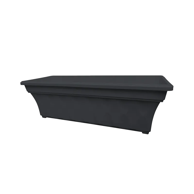 BABA POT PBK0524 BI-528 PLANTER BOX ZEN GRAY ZEN GRAY BIODEGRADABLE PP