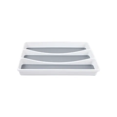 INABOX TRAY SA-8498 GRAY PLASTIC TRAY 3 DIVIDER