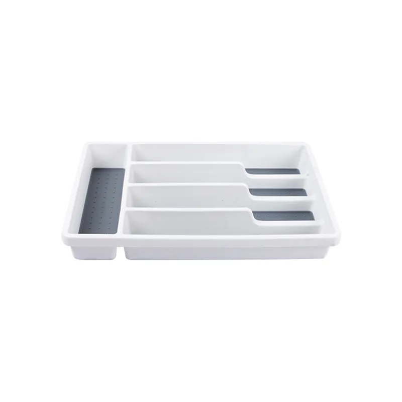 INABOX TRAY SA-8441 GRAY PLASTIC TRAY 5 DIVIDER