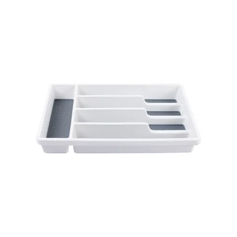 INABOX TRAY SA-8441 GRAY PLASTIC TRAY 5 DIVIDER