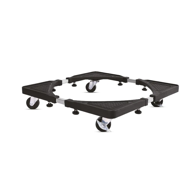 STACK MOBILE BASE LM-0314 BLACK PLASTIC STORAGE MULTIPURPOSE MOBILE BASE