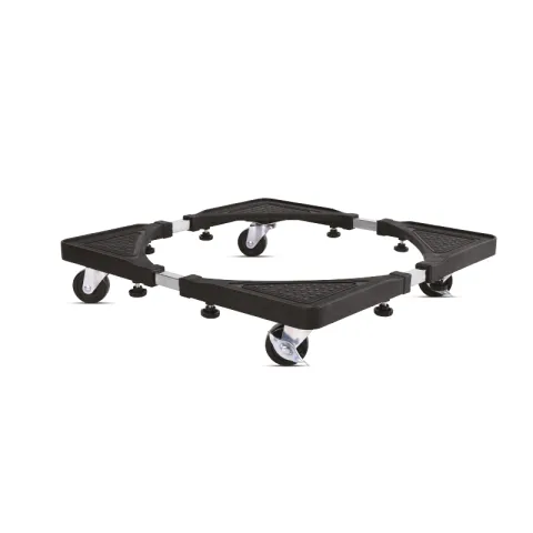 STACK MOBILE BASE LM-0314 BLACK PLASTIC STORAGE MULTIPURPOSE MOBILE BASE