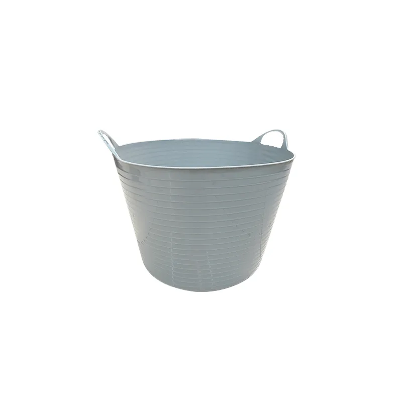 STACK LAUNDRY BASKET WW-DD0227 GREY 100% LLDPE PLAIN