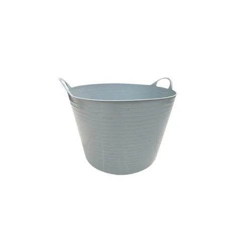 STACK LAUNDRY BASKET WW-DD0227 GREY 100% LLDPE PLAIN