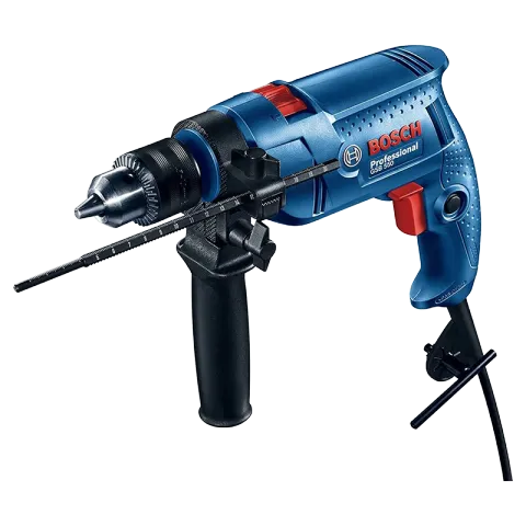 BOSCH HAMMER DRILL GSB 550 BLUE CARBON STEEL
