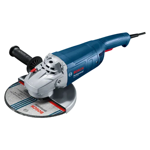 BOSCH ANGLE GRINDER GWS 2200-180 BLUE ABS/COPPER/IRON 2200W