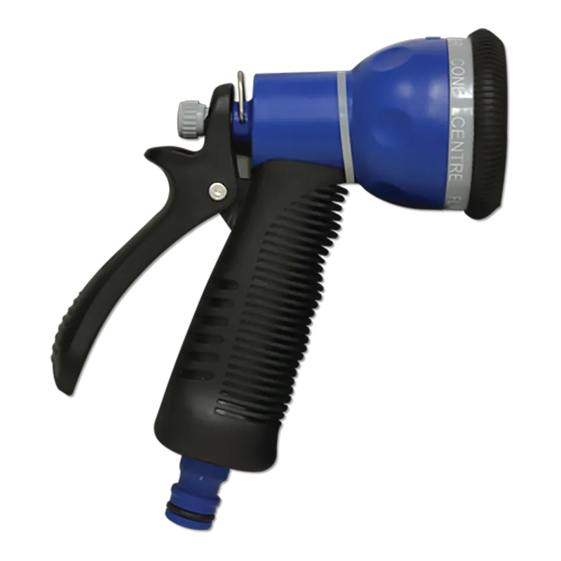 TATAY SPRAY GUN 7501 BLUE PLASTIC WITH HOSE CONNECTORS