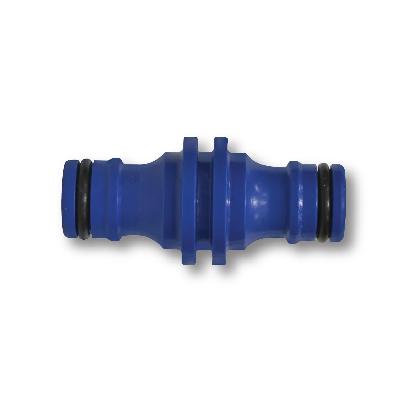 TATAY HOSE CONNECTOR 601 BLUE PLASTIC TWO-WAY COUPLING