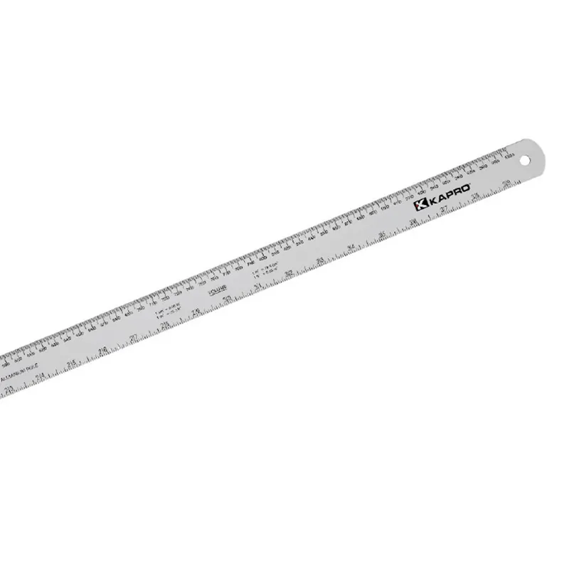 KAPRO RULER 306 SILVER ANODIZED ALUMINUM 100CM RULERS STANDARD