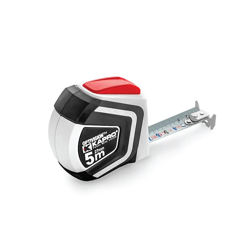 KAPRO RULER 510-5M RED NYLON COATED 5M MEASURING TAPE ERGONOMIC