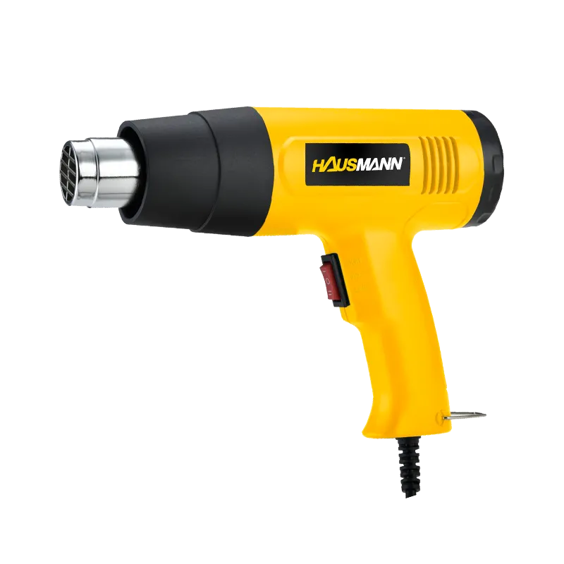 HAUSMANN HEAT GUN RF20001 YELLOW & BLACK METAL