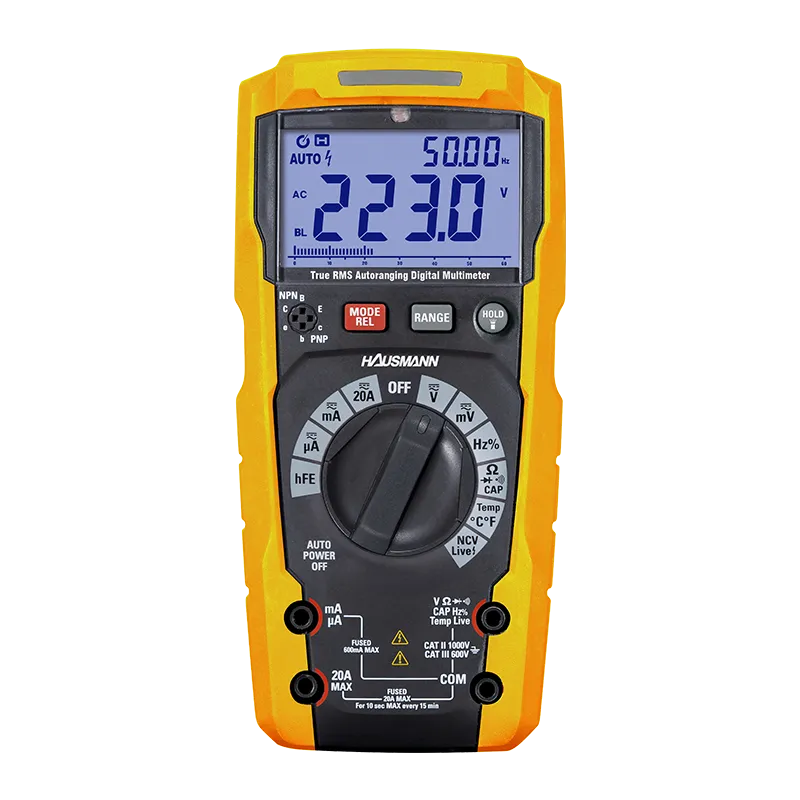 DIGITAL MULTIMETERS HAUSMANN DMHE0823-DT-8908