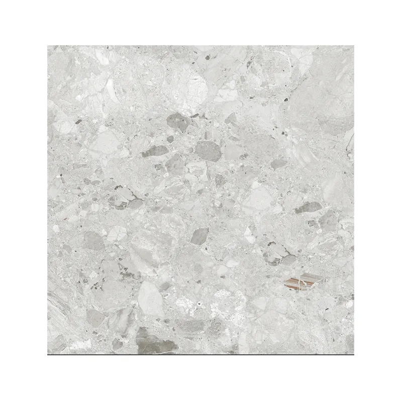 ITALGRES I-TILES TIS0623-SCXRC60611 SAVANA WHITE PORCELAIN FLOOR, POLISHED TERAZZO