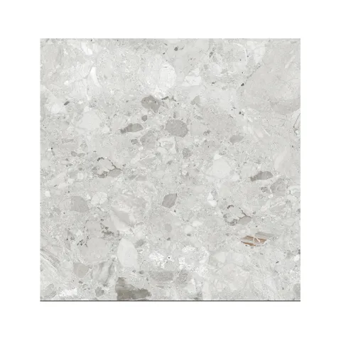 ITALGRES I-TILES TIS0623-SCXRC60611 SAVANA WHITE PORCELAIN FLOOR, POLISHED TERAZZO