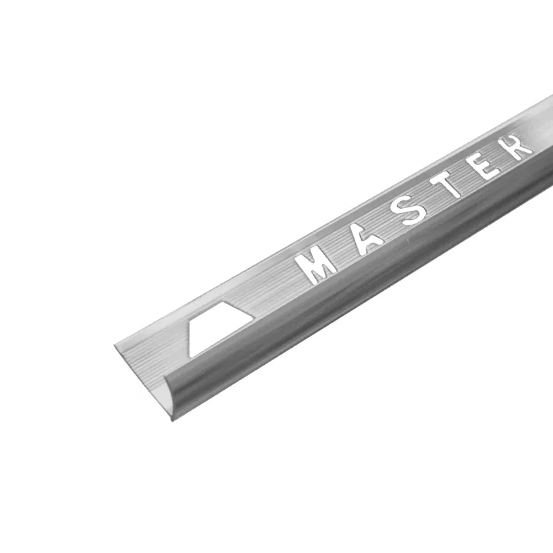 MASTER TILE TRIM TTMH0823-R160 SILVER ALUMINUM FLOOR, ACCESSORIES PLAIN