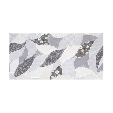 ROMANO PREMIUM TILES TRPT0624-CT3068L MOSAICO GRAY CERAMIC WALL MOSAIC LEAF