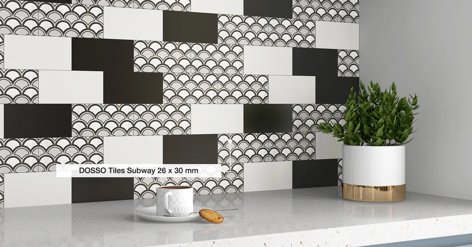 Dosso Tiles Subway 26x30 mm