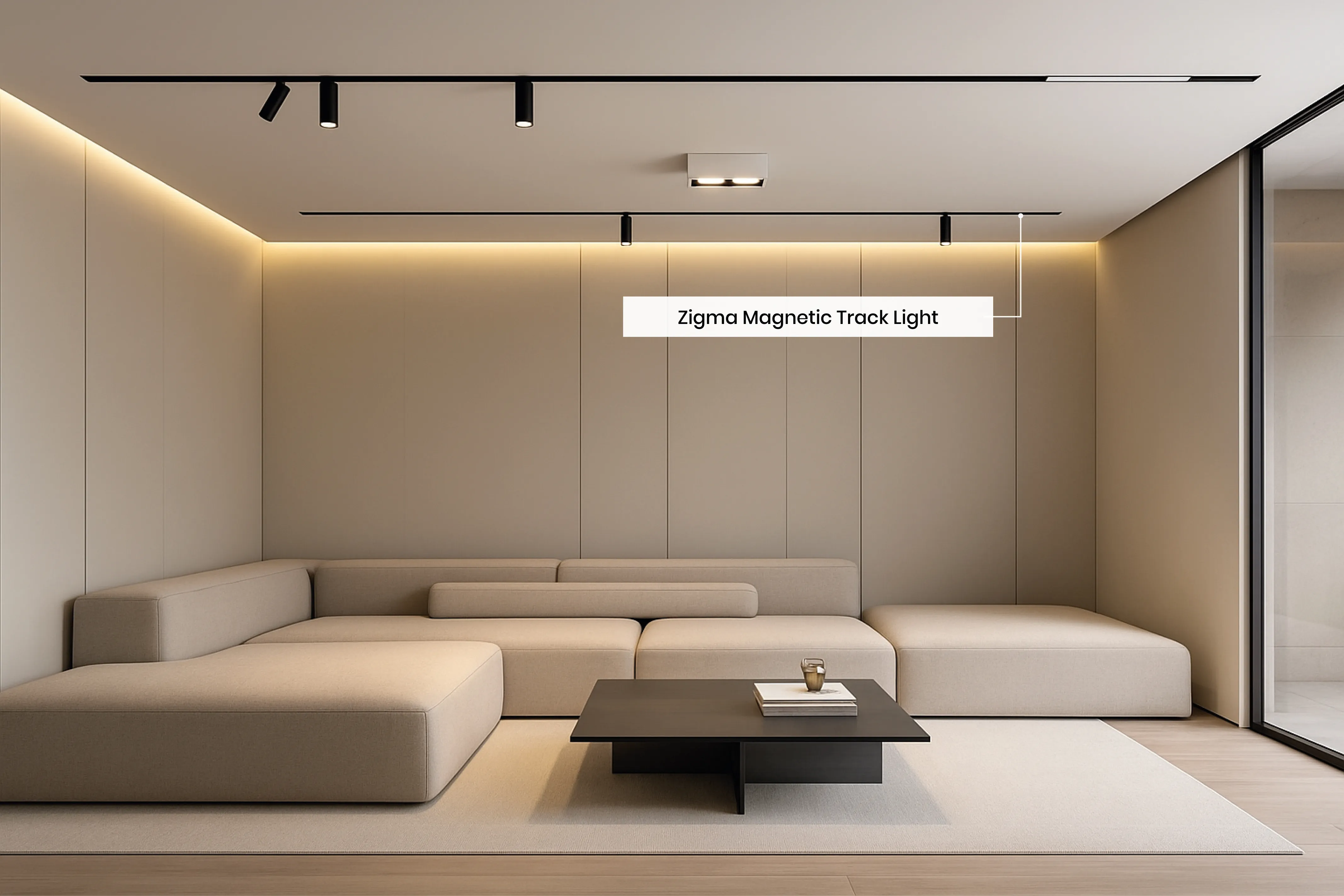 Zigma Magnetic Track Light